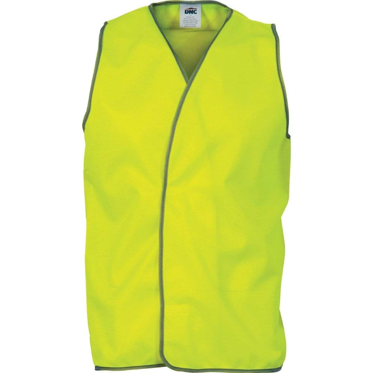 DNC Workwear Work Wear Yellow / XL DNC WORKWEAR Daytime Hi-Vis Safety Vest 3801